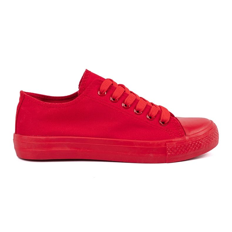 Shelvt Sneakers rosse da donna rosso