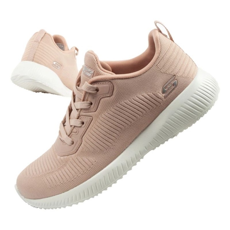 Skechers Schechers Bobs Squad Talk Sports Scarpe in 32504/Nude