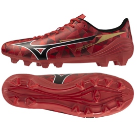 Mizuno Alfa II Seleziona FG P1GA256560 Scarpe rosso