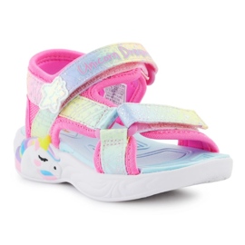 Sandals Skechers S-Lights Sogni di unicorno Sandalo-Majestic Bliss JR 302682N-PKMTT rosa