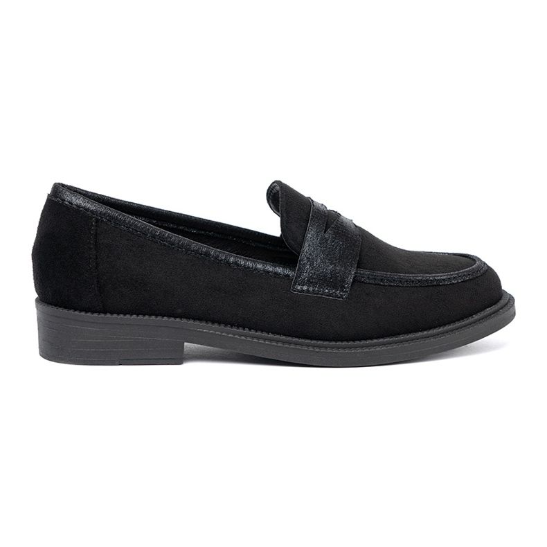 Shelvt Pocargini in pelle scamosciata nera nero