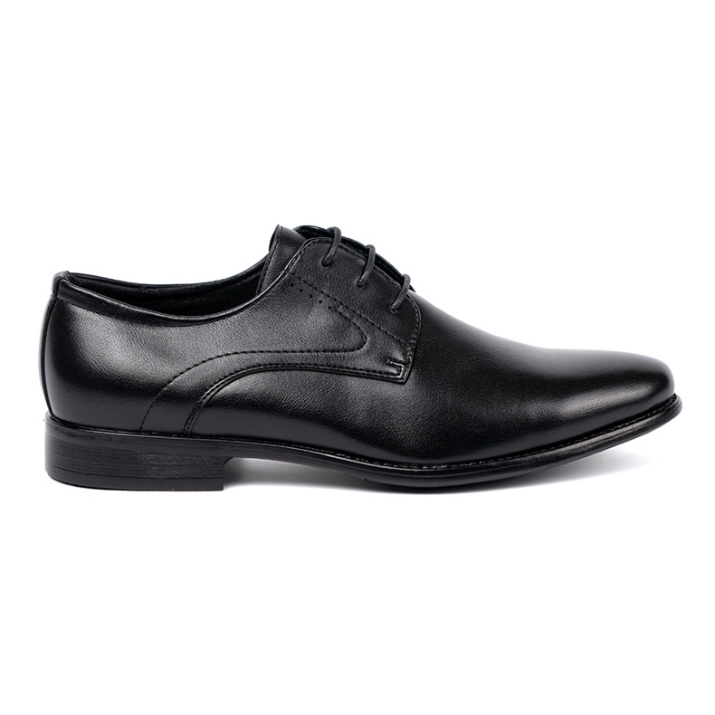 Shelvt Eleganti scarpe da uomo in classico nero e gloss