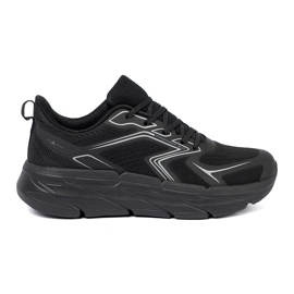 Shelvt Scarpe sportive nere leggere su una spessa suola di McArthur nero