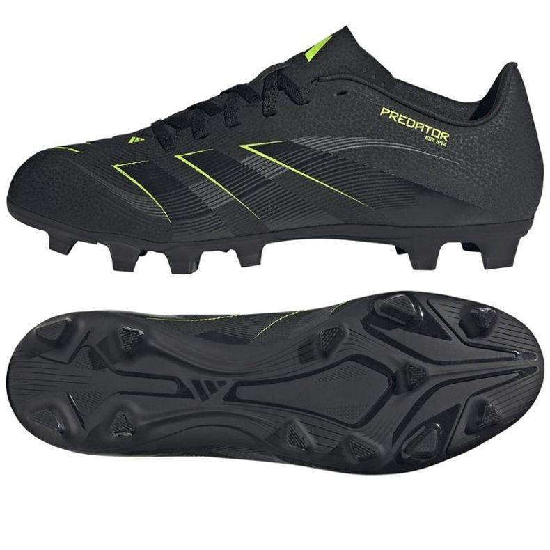 Scarpe adidas predator club fg/mg jh8848 nero