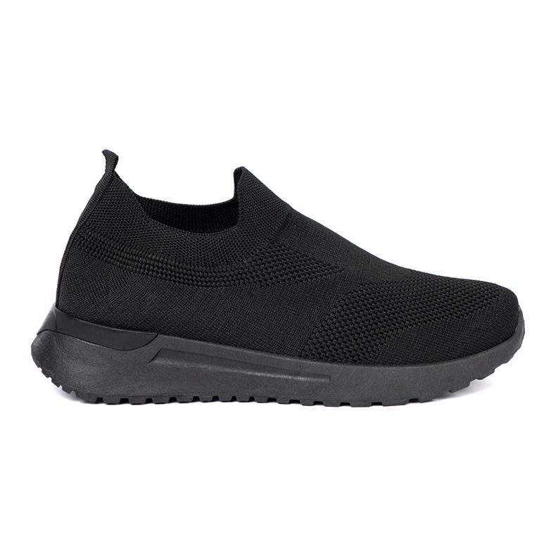 Shelvt Scarpe sportive slip-on in nero