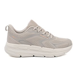 Shelvt Comode scarpe sportive grigie con struttura a rete McArthur grigio