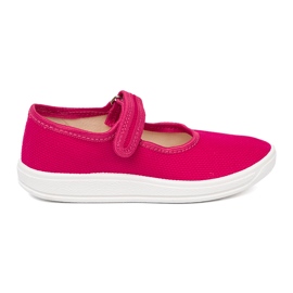 Shelvt Sneaker per bambini per il velcro rosa