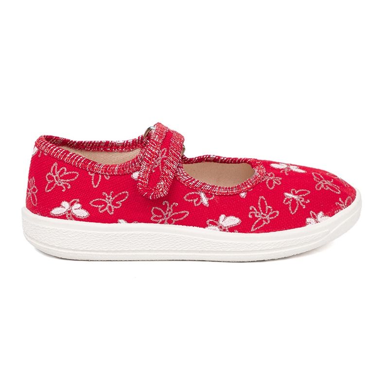 Shelvt Sneaker per bambini con velcro rosso