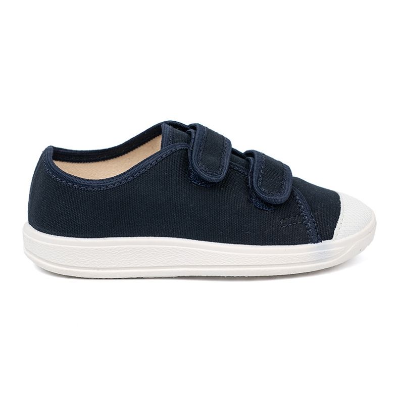 Shelvt Sneaker blu navy per velcro