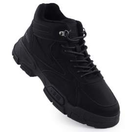 Scarpe sportive maschili per la caviglia Black Big Star OO174582