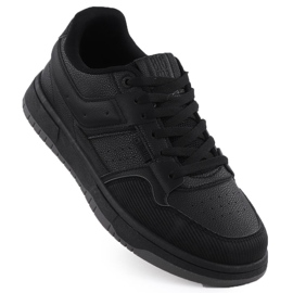 Scarpe sportive maschili nere big star ss174005 nero