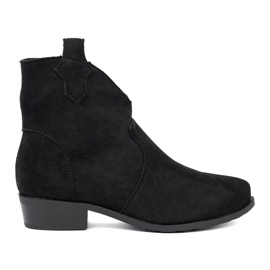 Seastar Stivali black stivali da cowboy in pelle scamosciata nero