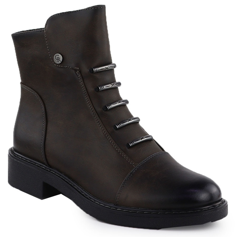 Stivali da donna Isolata La Jezzi Brown Asa252-5 marrone