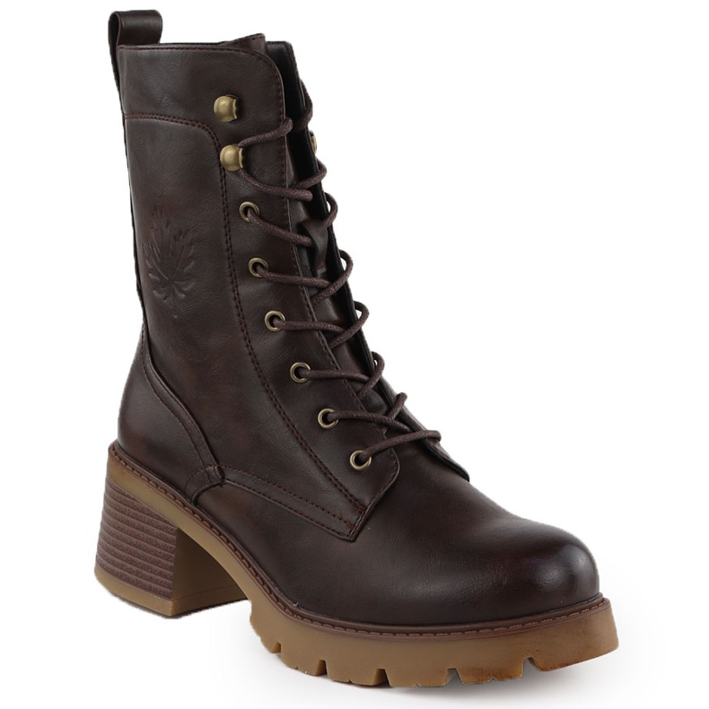 Stivali da donna sul Brown Vinceza 89136
