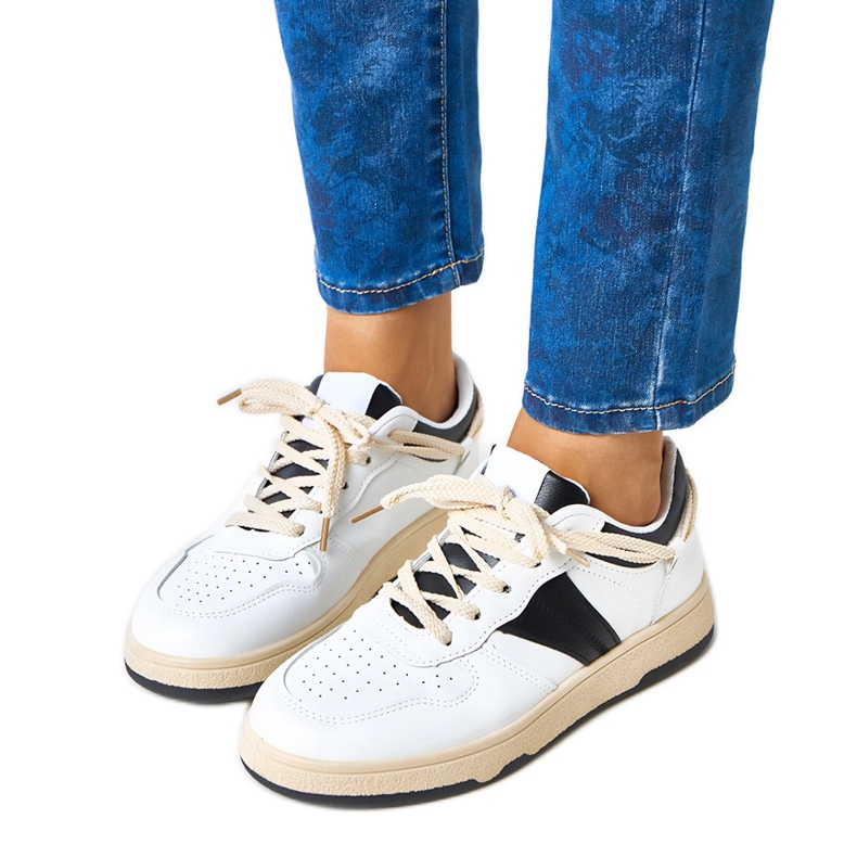 Sneaker Marcella da donna bianca e bianca