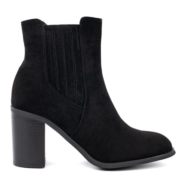 Shelvt Stivaletti in camoscio nero