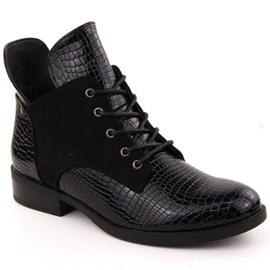 Vinceza Vincez Boots nel 16477 Jan348a nero