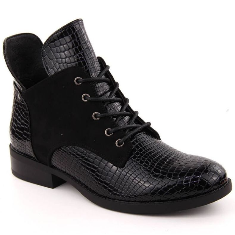 Vinceza Vincez Boots nel 16477 Jan348a nero