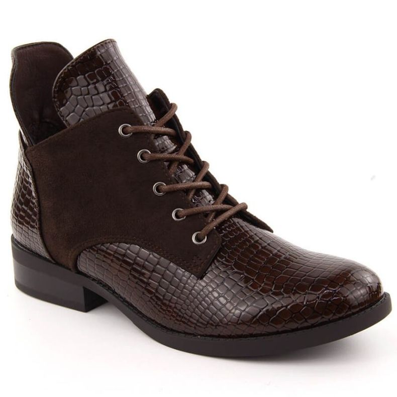 Vinceza Vincez Boots nel 16477 Jan348b marrone