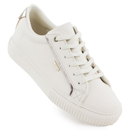 Big Star Ecoather Sneakers in SS274027 INT2164B bianco