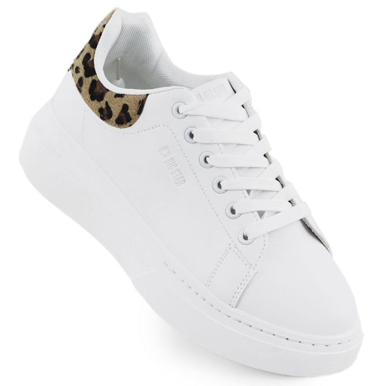 Scarpe sportive sulla piattaforma Big Star in SS274247 INT2165B bianca