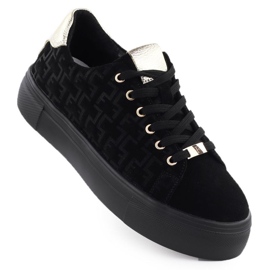 Scarpe sulla piattaforma Filippo in DP6850 Paw640 nero