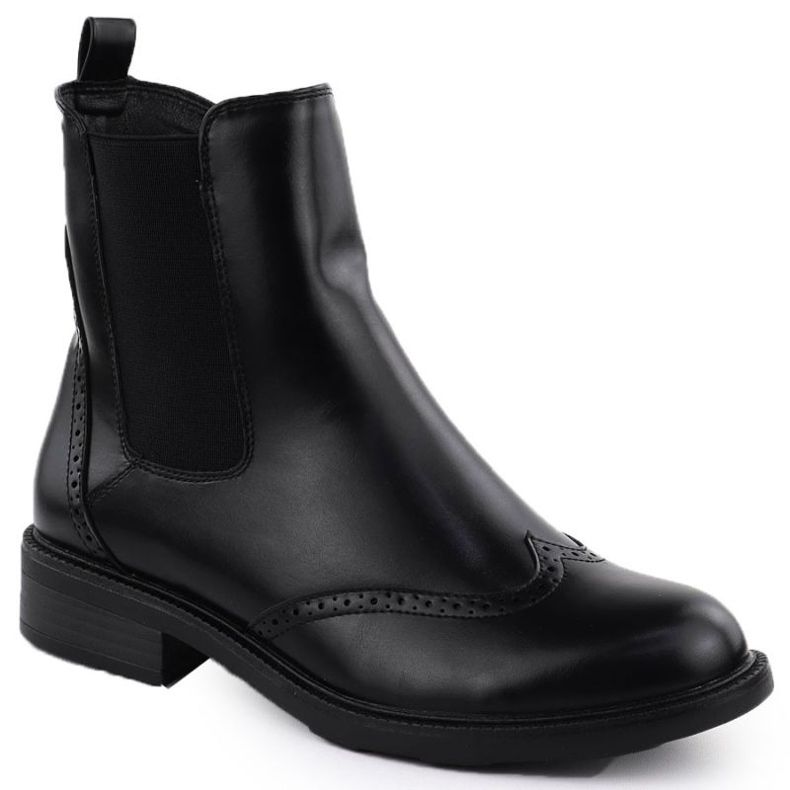 Stivali isolati Potocki in SZ12686 WOL331A nero