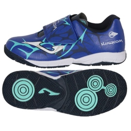 Joma Super Copa Jr 2409 nelle scarpe JR SCJW2504inv blu