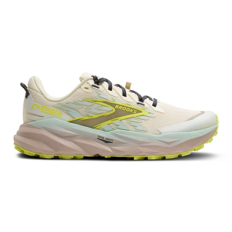 Cascadia 19 scarpe da corsa femminile nell'area grigio chiaro