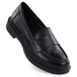 Scarpe mocassini da donna Lordsa Black Potocki JE19332 nero