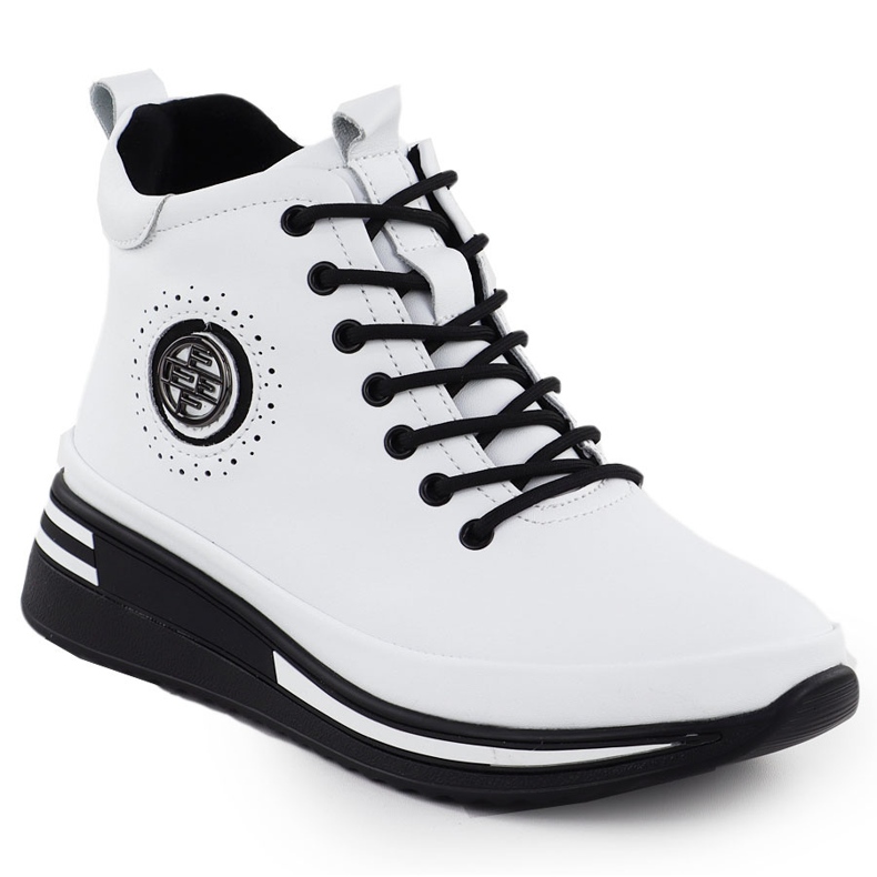 Filippo DBT4215 Celette in pelle bianca