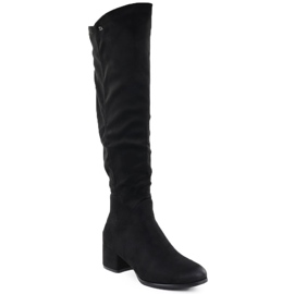 Stivali in pelle scamosciata sul T.Sokolski Z24-142 femminile