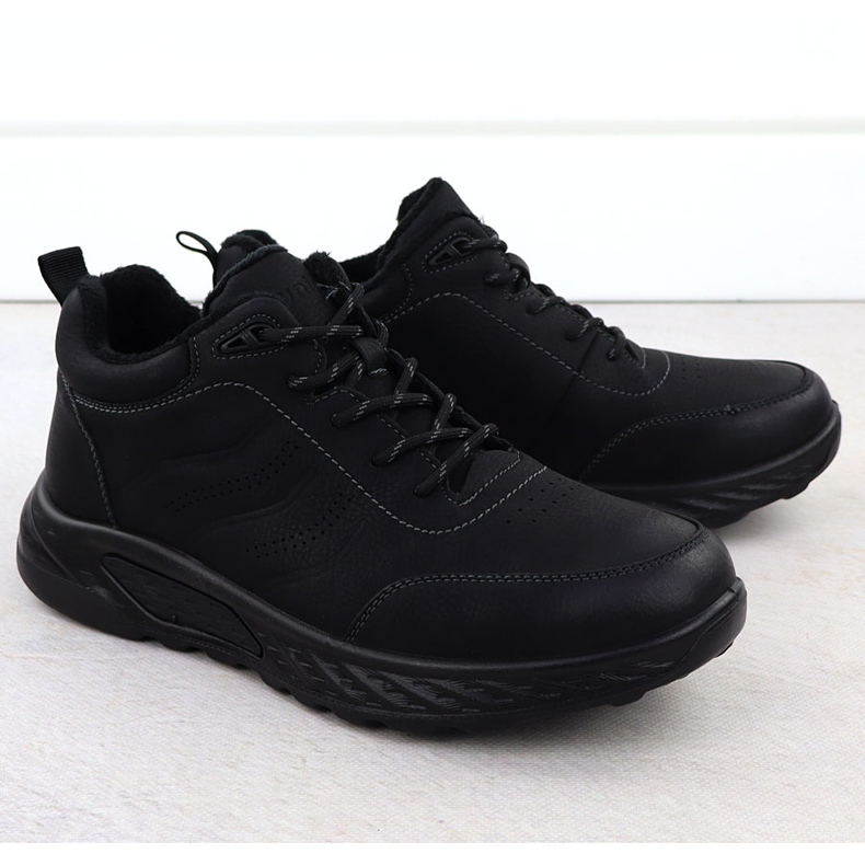 Stivali da uomo Black UNISOFT NERO 25MN16-9275