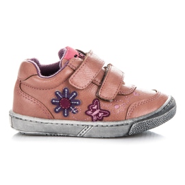 American Club Scarpe da ginnastica in fiori rosa