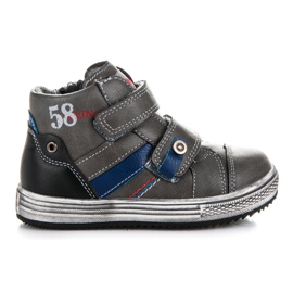 American Club Scarpe da ragazzo grigio