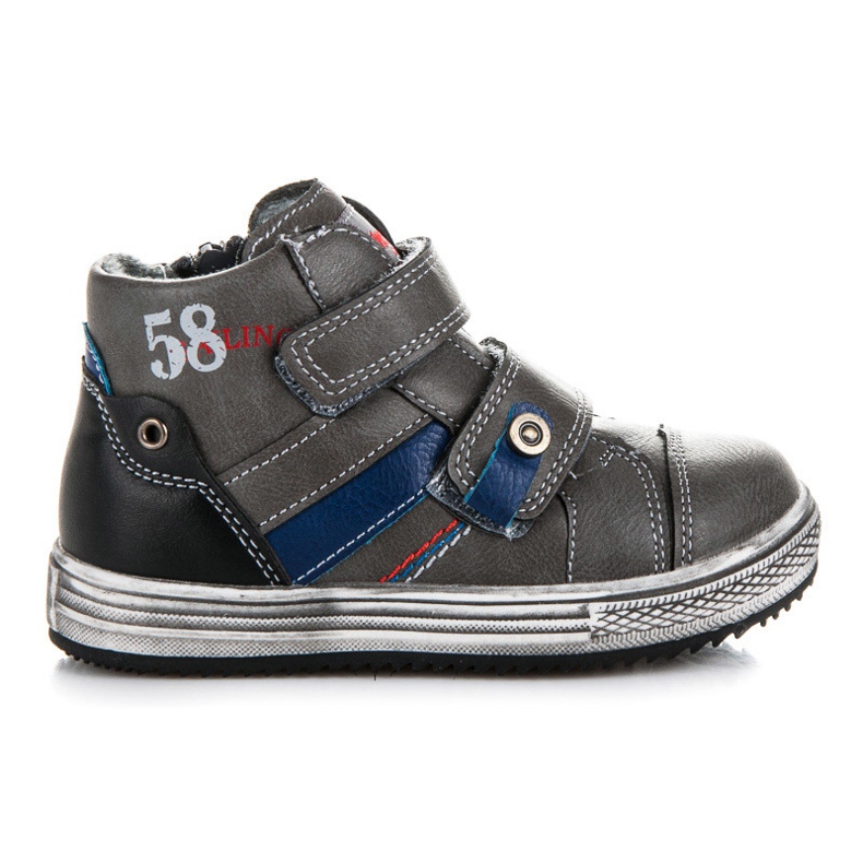 American Club Scarpe da ragazzo grigio