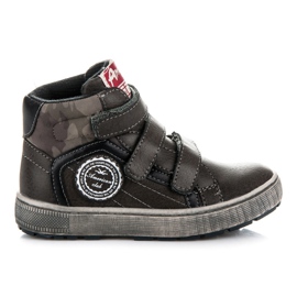 American Club Scarpe sportive sopra la caviglia grigio