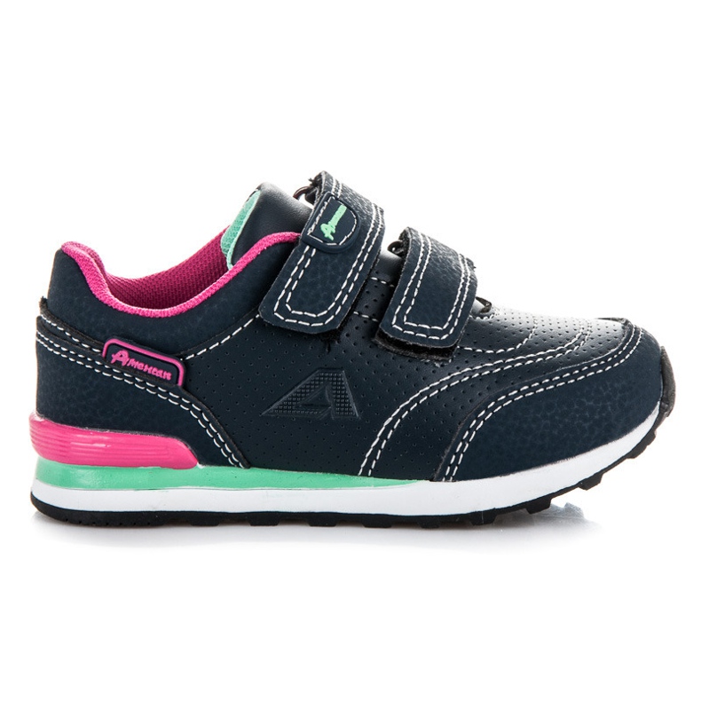 American Club Scarpe da ginnastica. Velcro blu