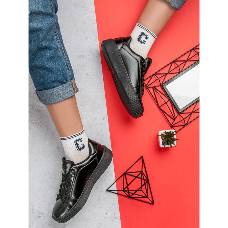 Kylie Scarpe Da Ginnastica Sulla Piattaforma nero