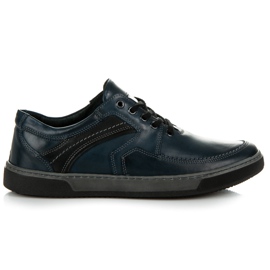 Lucca Scarpe in stile sportivo blu