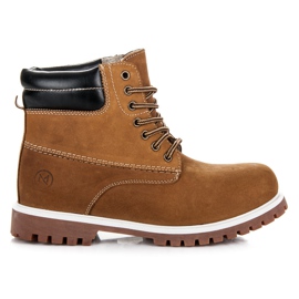 Mckeylor Trapper in pelle marrone