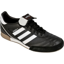 Scarpe indoor adidas Kaiser 5 Goal Leather In 677358 nero