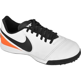 Scarpe da calcio Nike Tiempo Legend Vi Tf Jr 819191-108 multicolore bianca