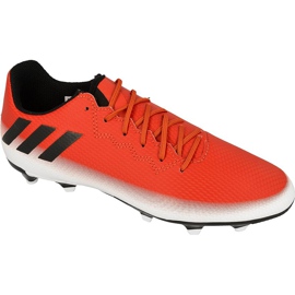 Scarpe da calcio Adidas Messi 16.3 FG Jr BA9148 rosso