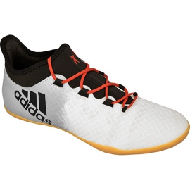 Scarpe indoor adidas X Tango 16.2 In M BA9471 bianco bianco
