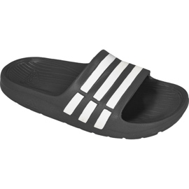 Ciabatte Adidas Duramo Slide K Jr G06799 bianco nero