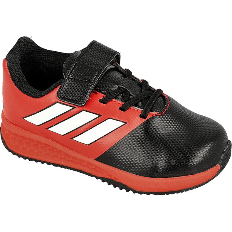 Adidas Rapida Turf Ace Bambini BA9701 scarpe rosso nero