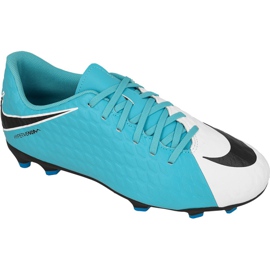 Scarpe da calcio Nike Hypervenom Phade III multicolore blu