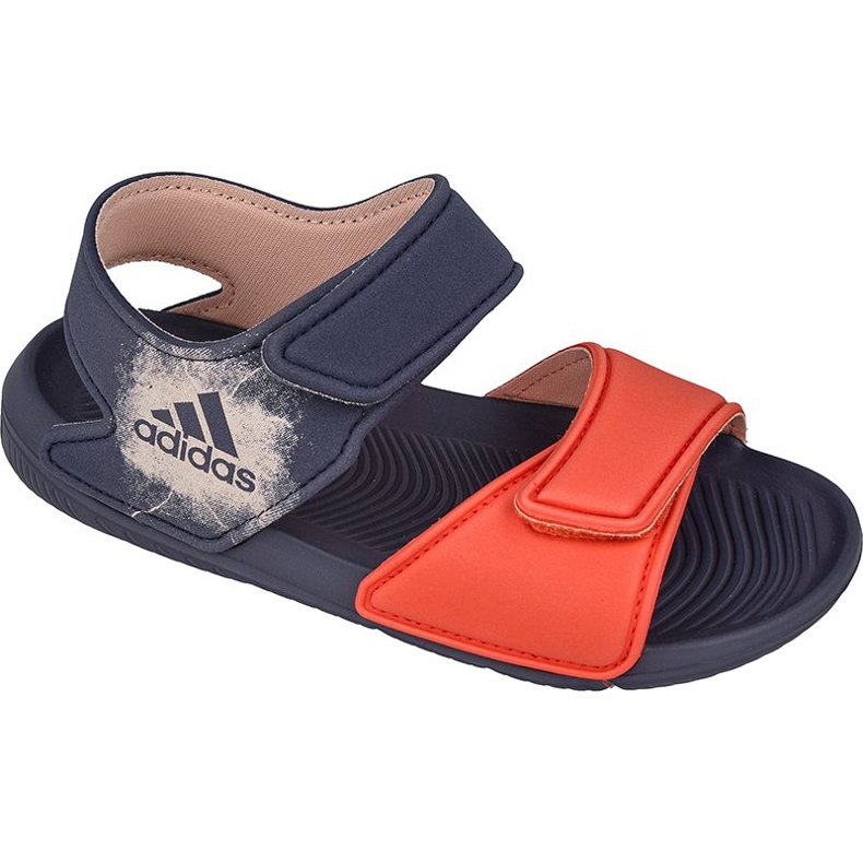 Sandali Adidas AltaSwim I Bambini BA9287 viola arancia