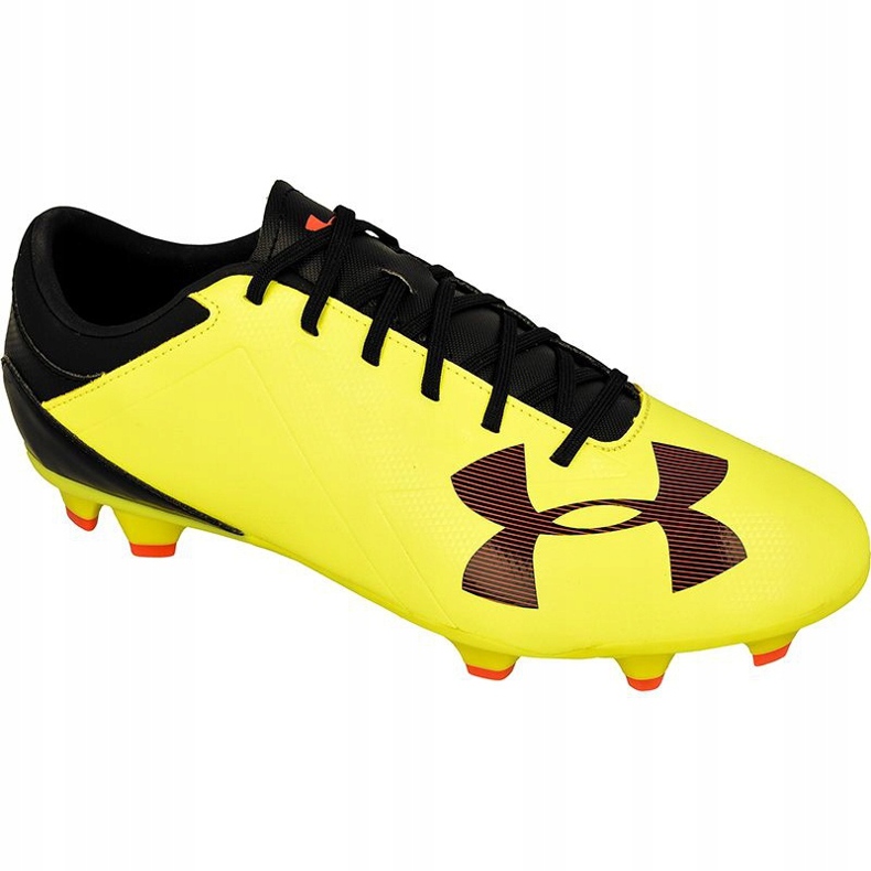Scarpe da calcio Under Armour Spotlight Dl Fg M 1272302-731 multicolore giallo